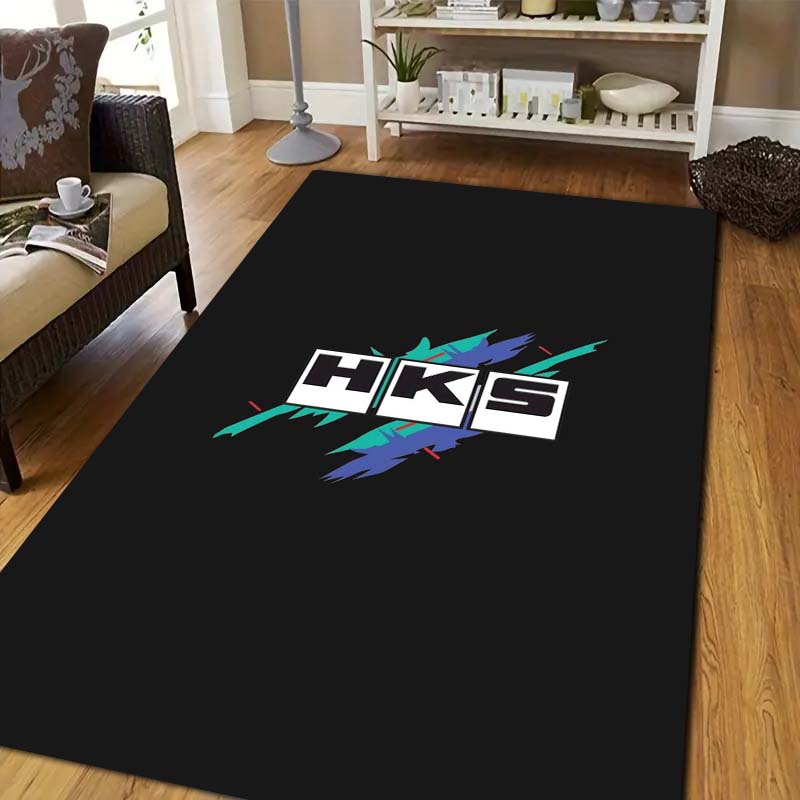 Commercial Printing Machine - 3D Racing H-HKS Print Area Rug