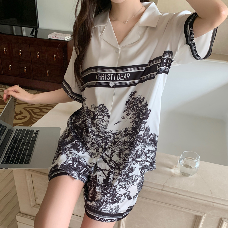 summer Women's Pajamas Set Lux - đánh giá và giá Direct To Garment Ink