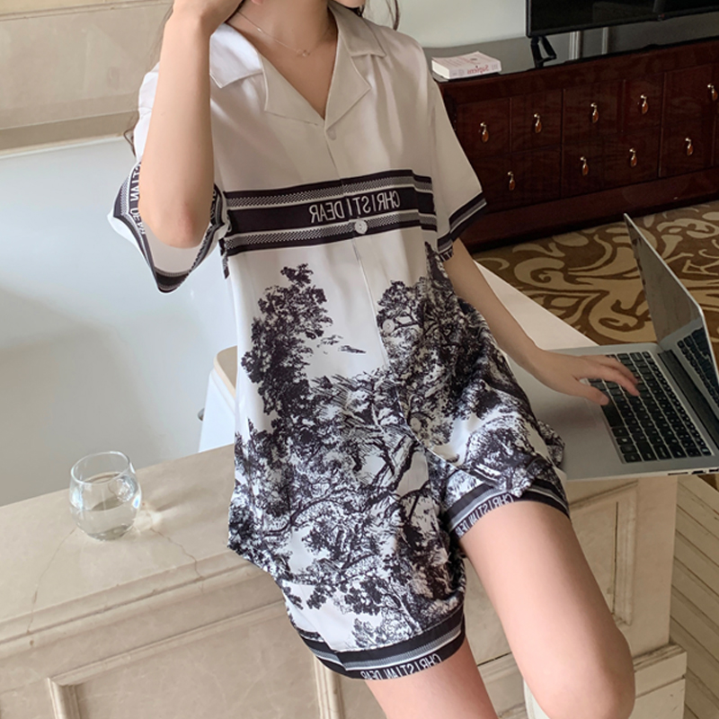 summer Women's Pajamas Set Lux - đánh giá và giá Direct To Garment Ink