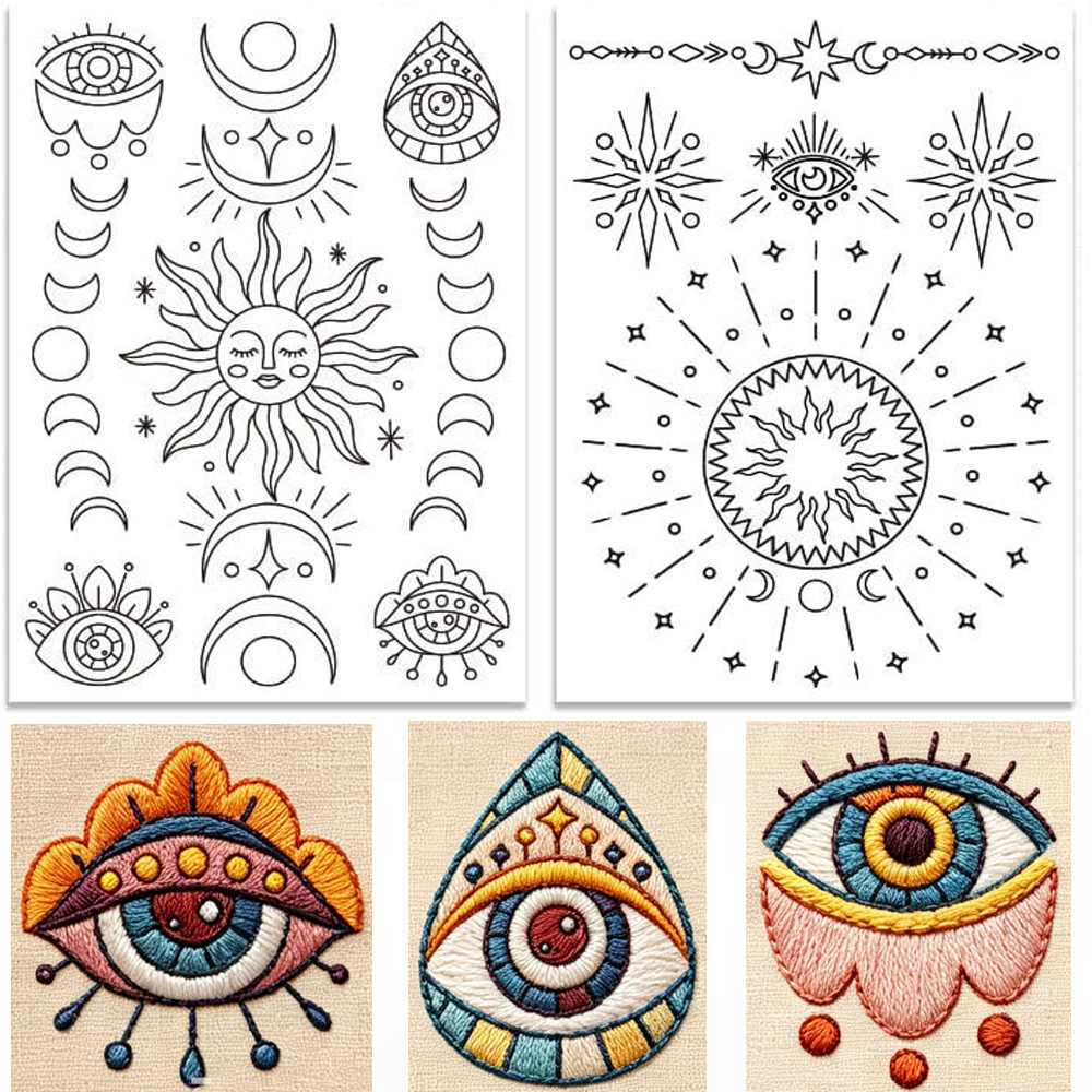 Stick And Stitch Mystical Sun  - đánh giá và giá Embroidery Stabilizer Backing