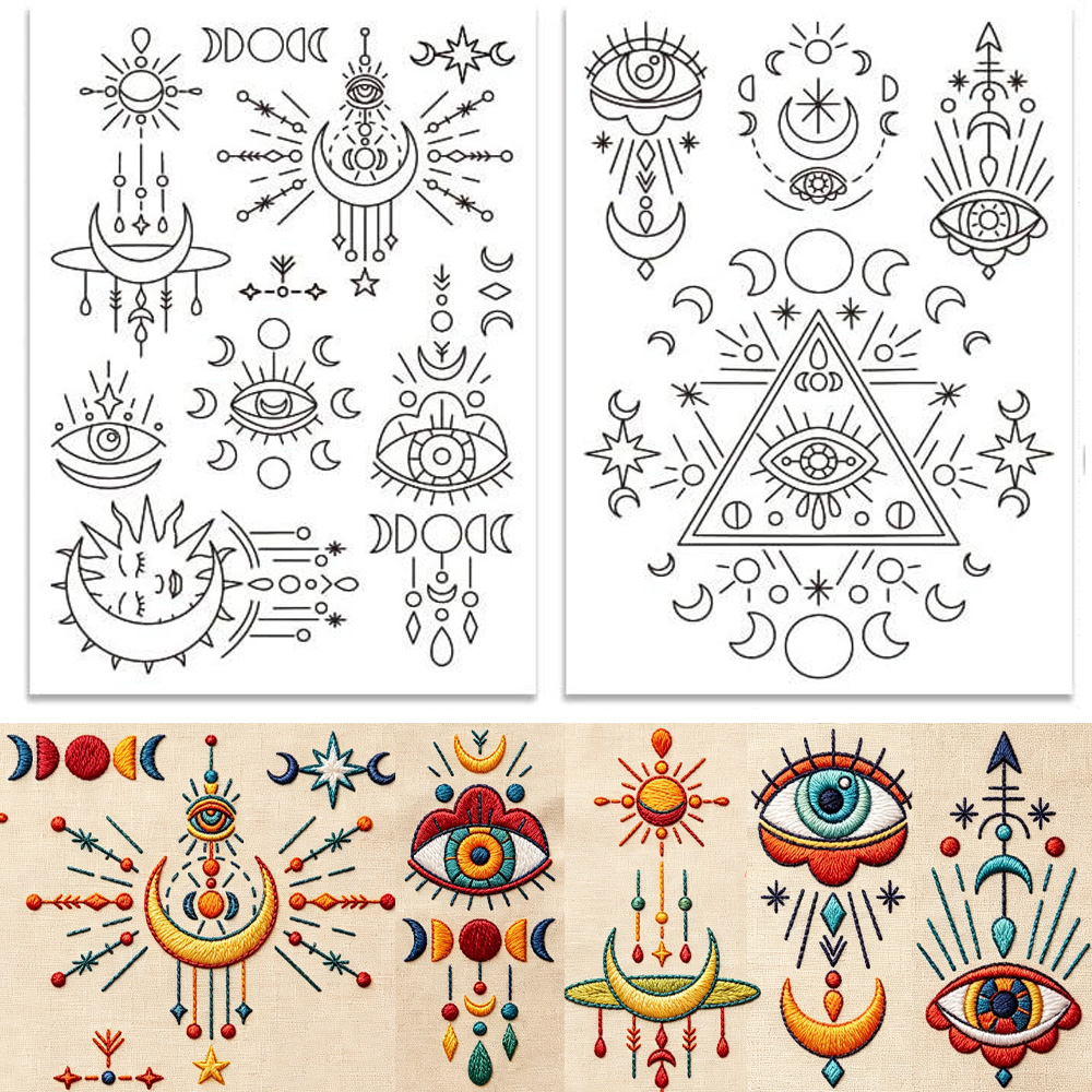 Stick And Stitch Mystical Sun  - đánh giá và giá Embroidery Stabilizer Backing