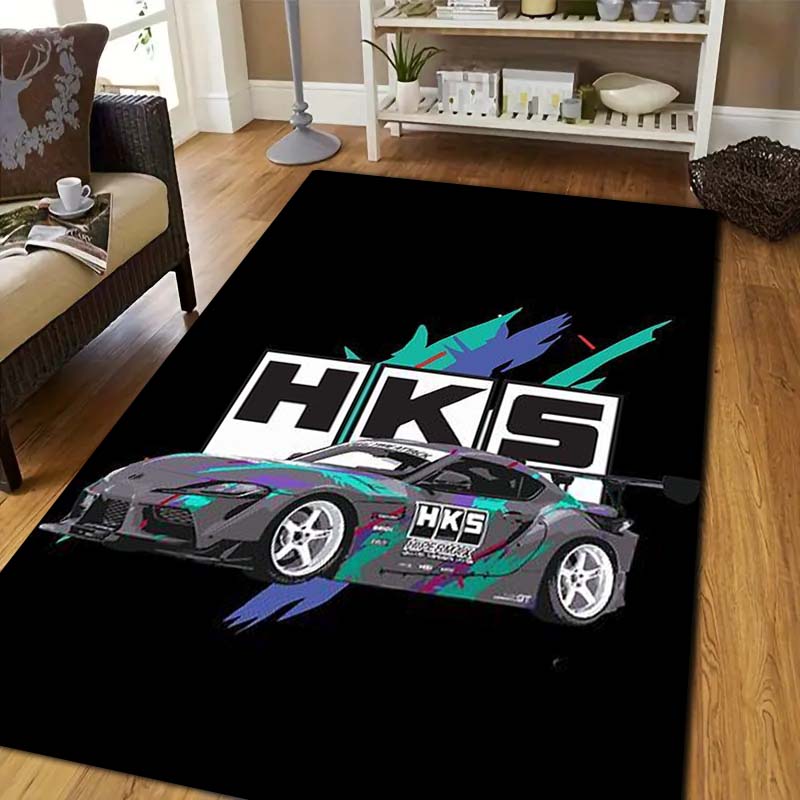 3D Racing H-HKS Print Area Rug - đánh giá và giá Commercial Printing Machine