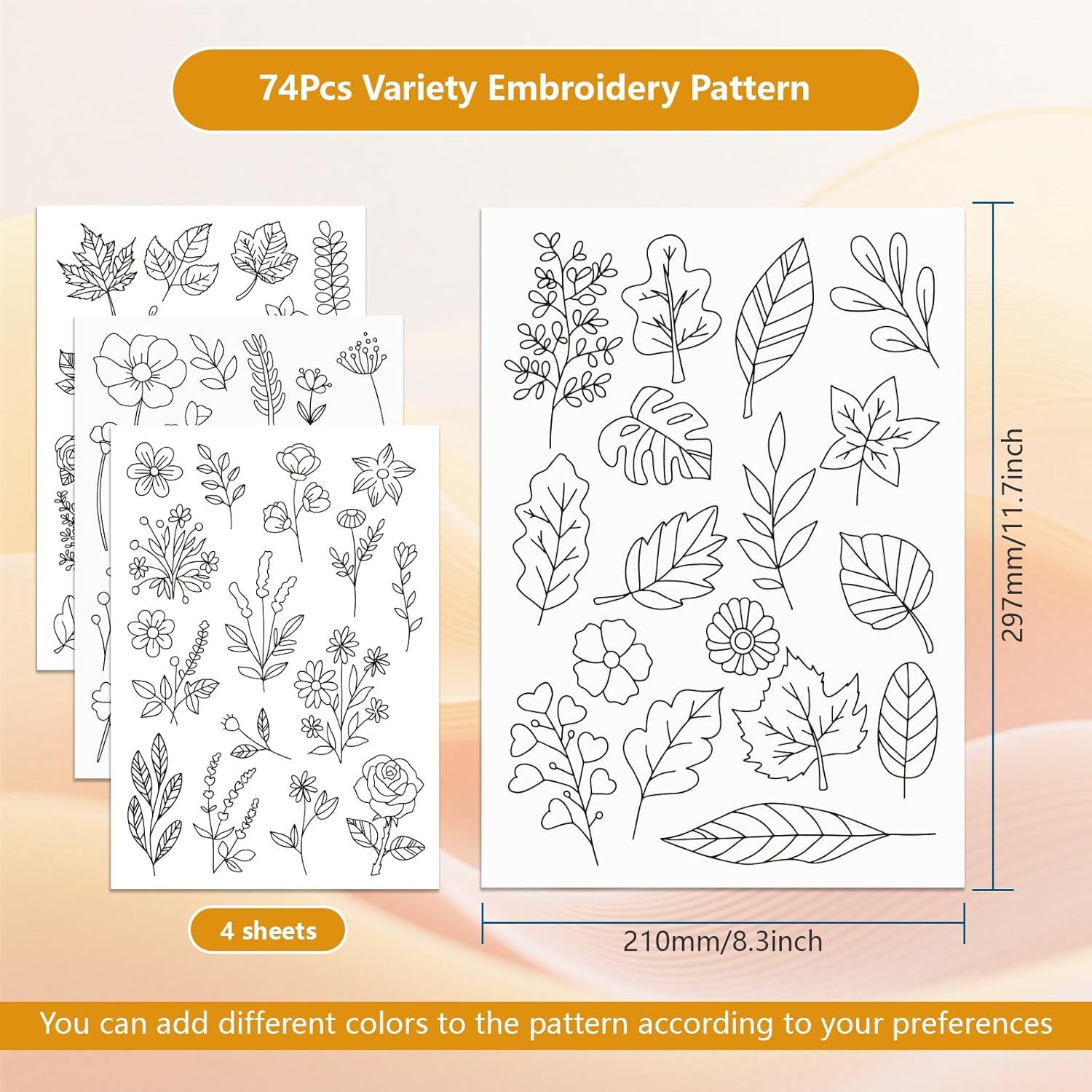 Leaf Flower Water Soluble Embr - đánh giá và giá Embroidery Stabilizer Backing