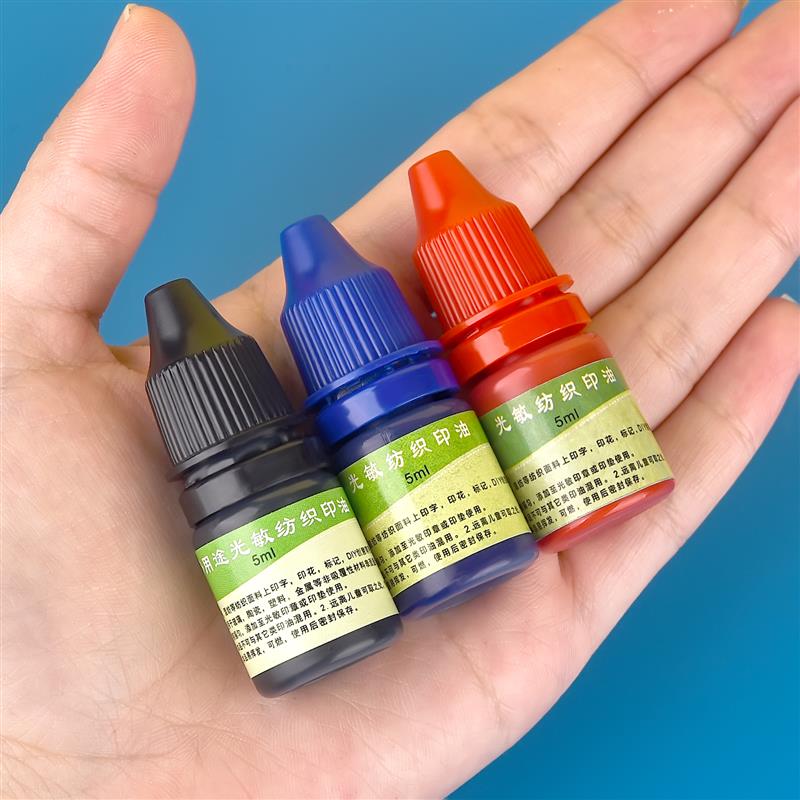 5ml Blue Red Black Ink Textile - đánh giá và giá Direct To Garment Ink
