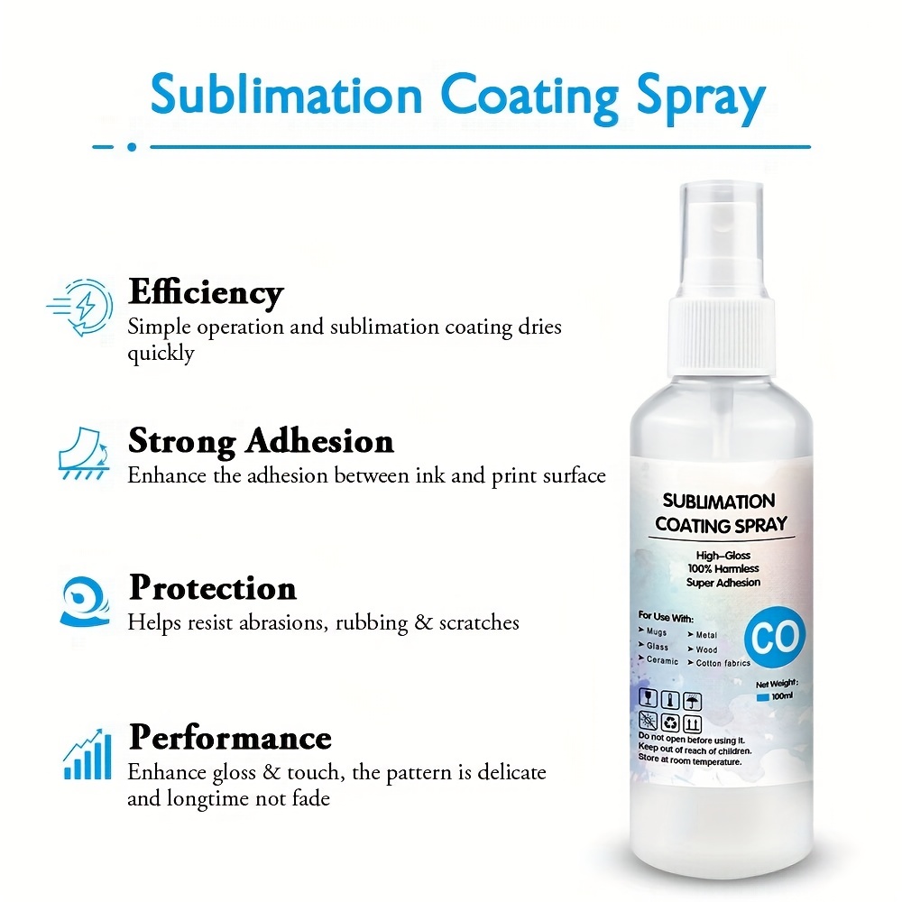 100ml Sublimation Coating Spra - đánh giá và giá Direct To Garment Ink