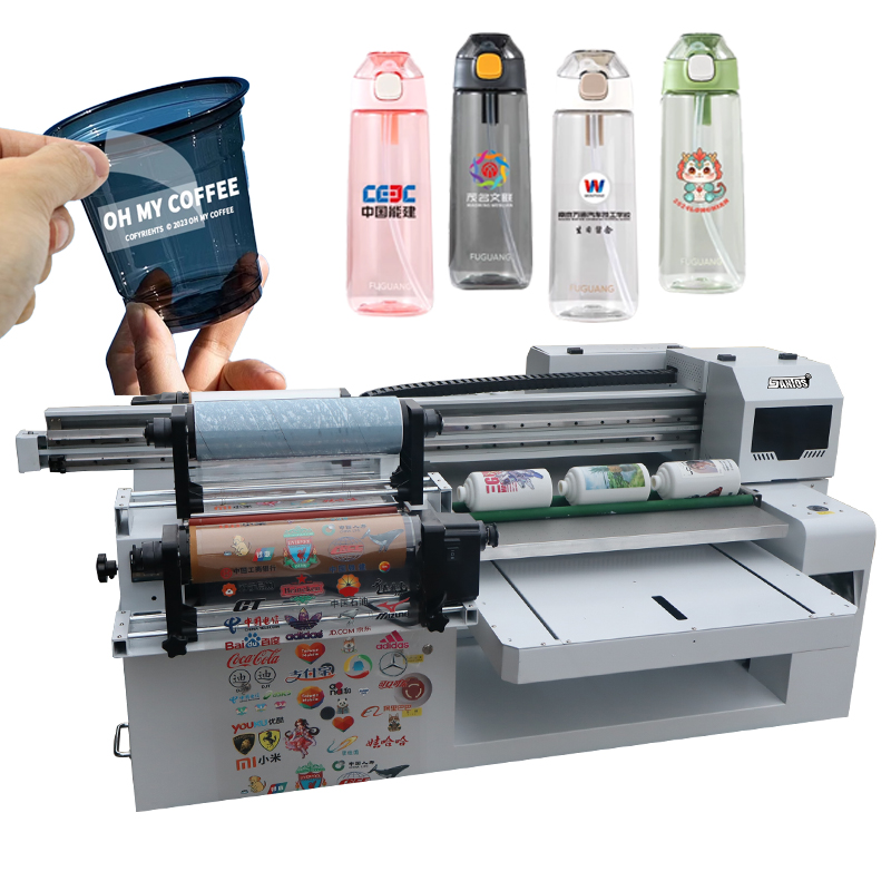 6090 UV roll-flatbed printer M - đánh giá và giá Commercial Uv Printing Machine